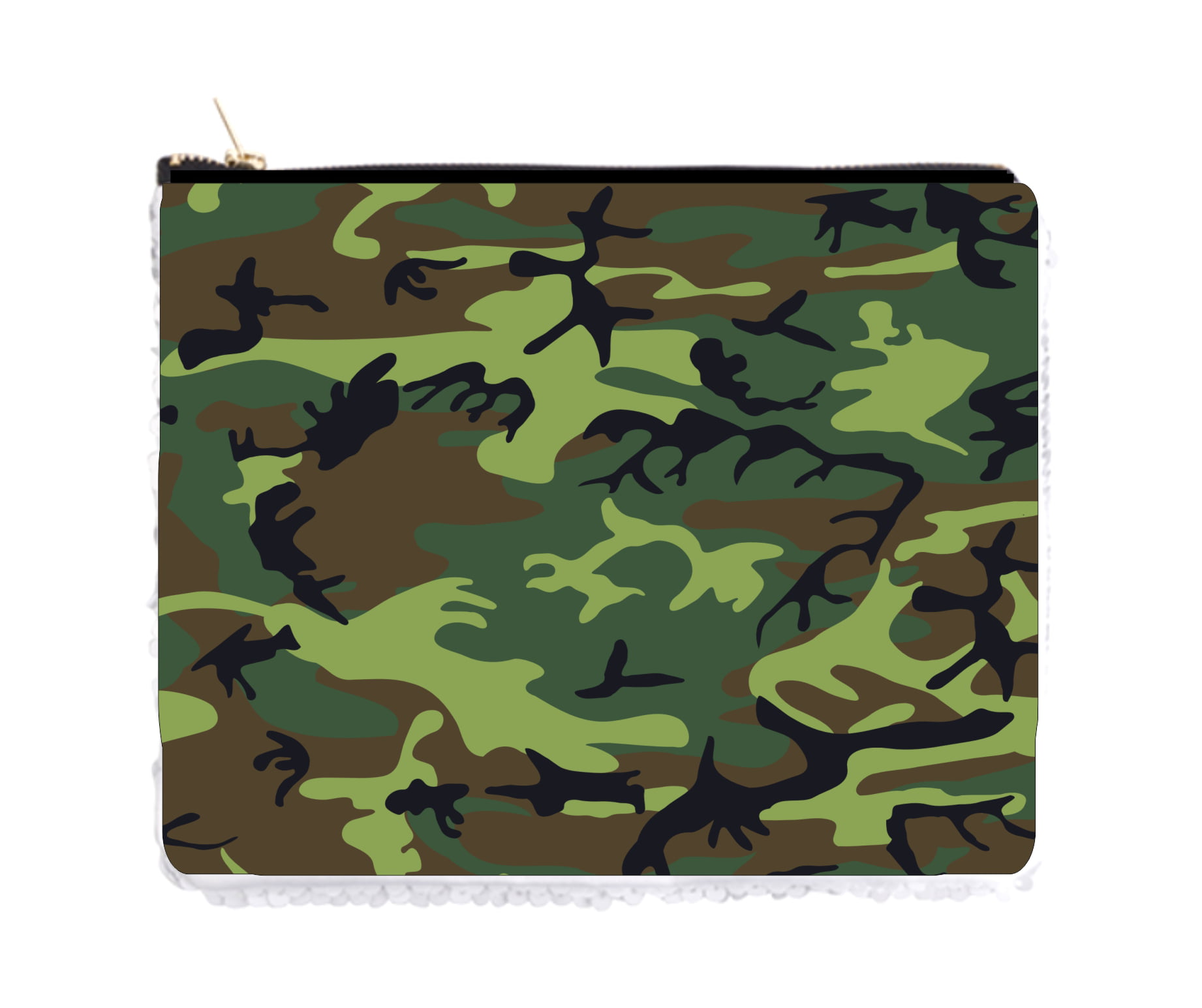 Pencil Bag Camo Pencil Case Camouflage Sequin Holder Pouch Red / Silver ...