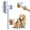 Blue, variant on Multifunctional Pet Hair Comb Flea and Tear Stain Removal, 2025 New Flea Comb Dog Cat Hairs Removal Cat Hair Grooming Brush, Upgrade Self Cleaning Pet Hairs Combs (Pink)