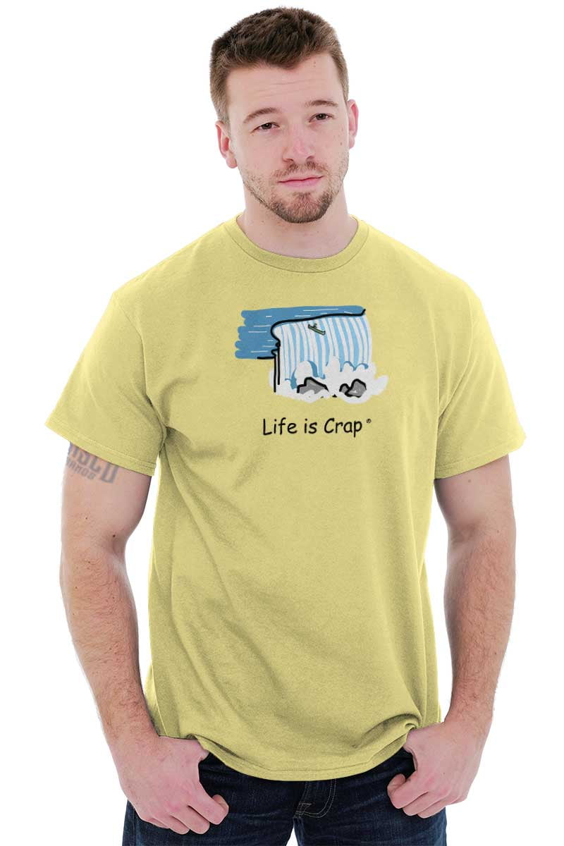Brisco Brands Canoe Falls Good Life Funny T Shirts Gift Ideas T Shirt Tee Walmart Com Walmart Com