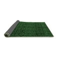 thumbnail image 2 of Ahgly Company Indoor Square Abstract Emerald Green Modern Area Rugs, 4' Square, 2 of 4
