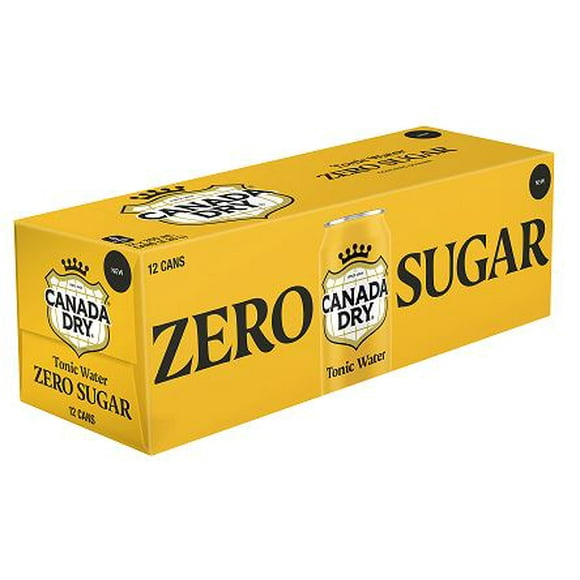 Canada Dry SODA TONIQUE ZÉRO SUCRE