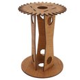 thumbnail image 1 of Bracelet Braiding Disc, Pine Wood Kumihimo Braiding Disk Elegant  for Hand Rope, 1 of 7