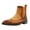Brown, variant on Santimon Men Classic Leather Chelsea Boots Brogue Dress Ankle Boots Suede Chukka Boots Brown US 11