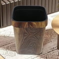 thumbnail image 3 of Farmhouse Trash Can Wooden Trash Can Brown PP 1Pack, 3 of 7