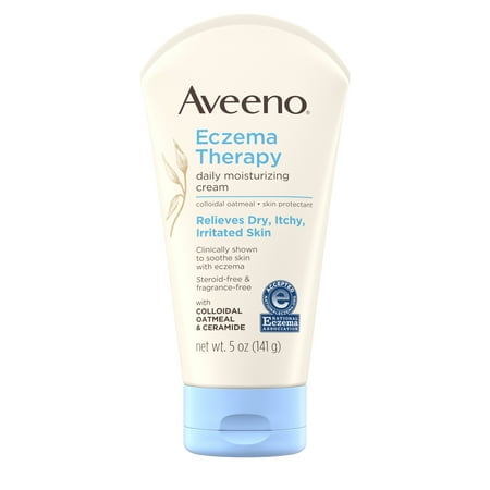 Aveeno Eczema Therapy Daily Moisturizing Cream with Oatmeal, 5