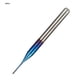 thumbnail image 4 of Fresa de cono de 10 piezas, fresa de extremo con revestimiento azul de carburo de tungsteno para máquina de grabado de PCB(0.5mm), 4 of 9