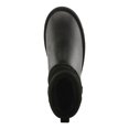 thumbnail image 5 of L'Artiste BRANDAI-GLOSS Shearling Ankle Boot – Embossed Leather & Suede Pull-On with Flatform Sole, 5 of 9