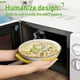 thumbnail image 5 of Juego de estantería para cuencos de microondas, soporte para platos de comida, asa reutilizable, microfibra de poliéster, accesorio multipropósito para cocina, microondas, 7 pulgadas, 5 of 5