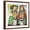 Brown Frame, variant on Art.com Coffee Date Giclee Print by Tim Nyberg, 16" x 16"