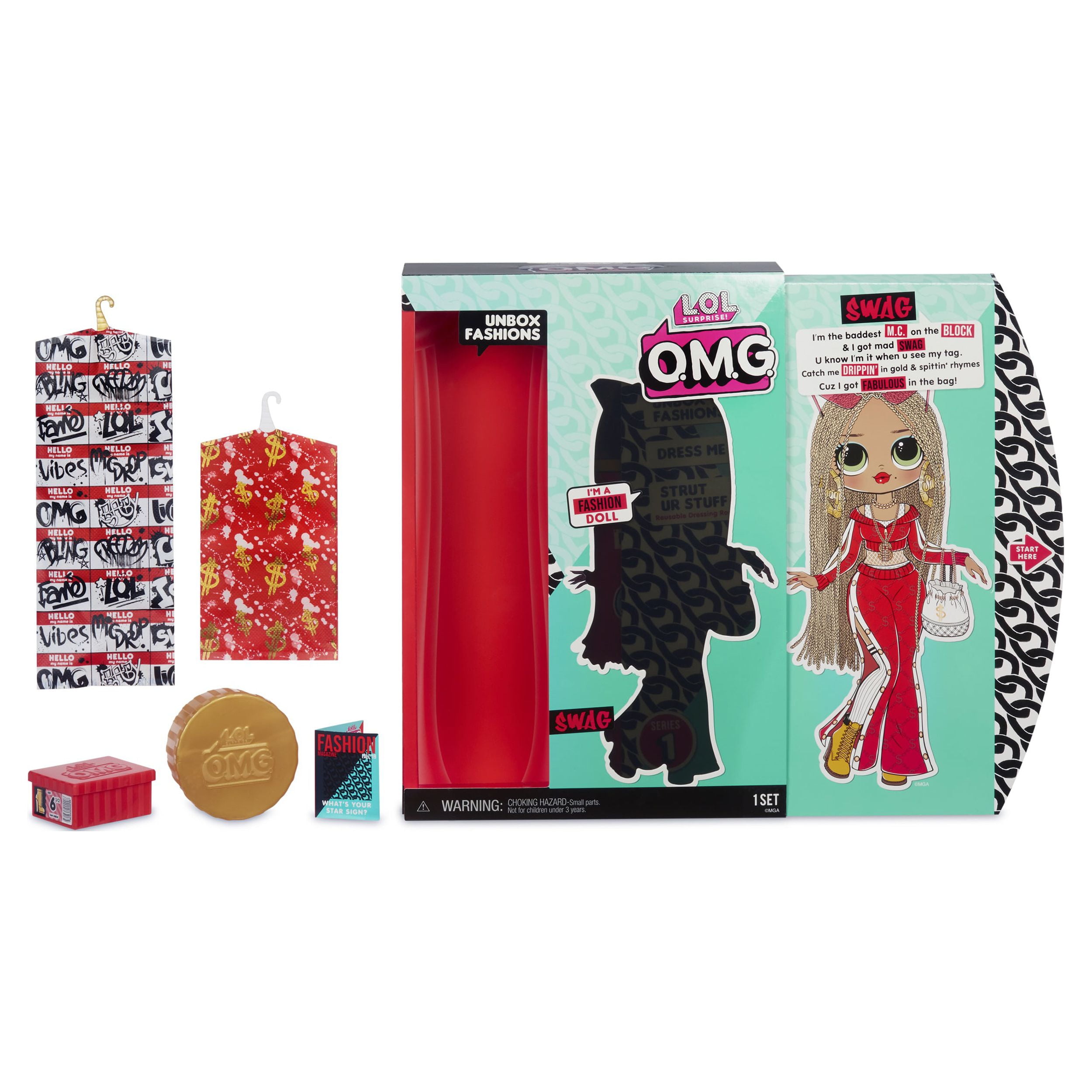 LOL Surprise OMG Swag Fashion Doll– Great Gift for Kids - OMG Swag