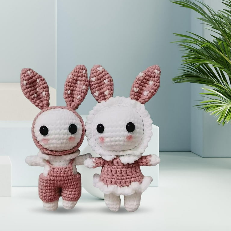 Complete Beginner Crochet Set Rabbit All in Learn to Crochet