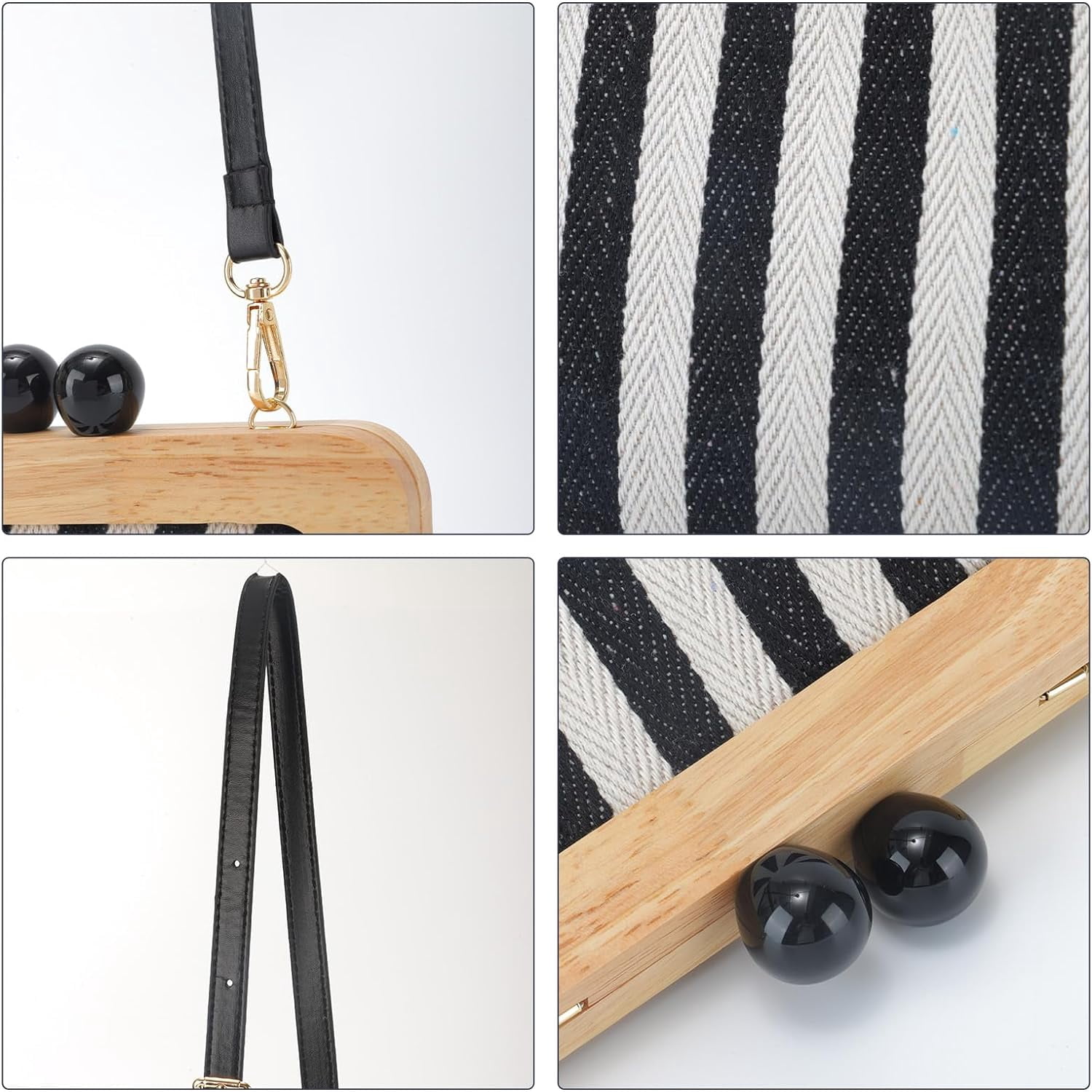 New Summer Purses for Women 2024,Beach Crossbody Bag for Summer Vacation,Canvas Woven Bag Clutch