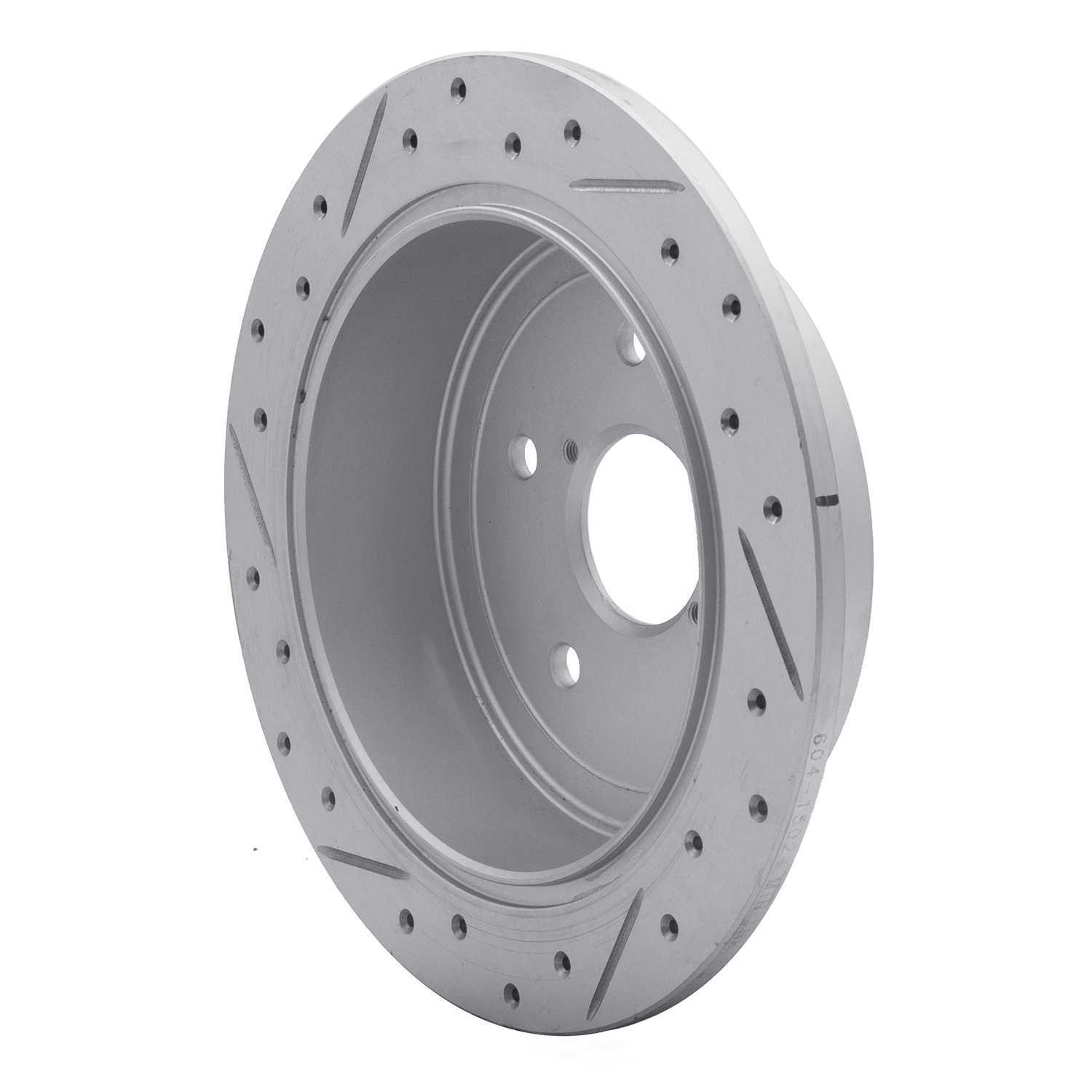 Dynamic Friction Company 830-13024R DFC Geoperformance Rotor - Drilled and Slotted