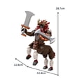 thumbnail image 4 of CNV Wild Breath Centaur Building Blocks, Fantasy Warrior Figure with Dual Swords, Compatible with Major Bricks, Kids Birthday Gift & Toy, 4 of 5