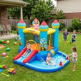 thumbnail image 6 of Veeboto Inflatable Bounce House with Blower, Bouncy Castle with Slide, Jumping Area, Pool, Ring Toss, Ball Net, Animal Party Jumping House for 3-10 Years, Indoor & Outdoor, 6 of 7