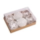 thumbnail image 2 of Christmas Decorations 8cm/6pcs Fine Transparent Painted Christmas Gift Box Christmas Tree Pendant, 2 of 8