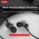 thumbnail image 3 of Auriculares Lenovo XE66 Auriculares inalámbricos Bluetooth 5.0 Banda para el cuello Auriculares deportivos al aire libre Doble bobina móvil Cuello colgante Música Auriculares Succión magnética IPX5 Im Lenovo Auriculares, 3 of 7