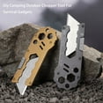 thumbnail image 4 of keepw Camping Multitool Mini Pocket Chopper Wrench Bottle Opener Safety Lock Multipurpose Multifunctional Self-Assembly for Silver, 4 of 6