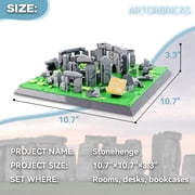Architectural Stonehenge of England Large Collection Building Set Model Kit and Gift for (753 Pieces)