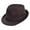 Brown, variant on San Diego Hat Company Corduroy Fedora Hat (Men)