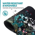 thumbnail image 6 of Desk Mat, Big Desk Pad, 31.5 x 11.8in Extended Gaming Mouse Pad, Large Mouse Pad for Desk Rubber Base Mousepad with Stitched Edges, Keyboard Mouse Mat for Work, Game, Office, Home - Weeds, 6 of 6