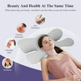 thumbnail image 4 of Anti Wrinkle Face Pillow for Side Sleepers, Memory Foam Cervical Support for Neck Pain Relief, Ergonomic Beauty Pillow with Dual Sided Design, Machine Washable & Hypoallergenic, 4 of 7
