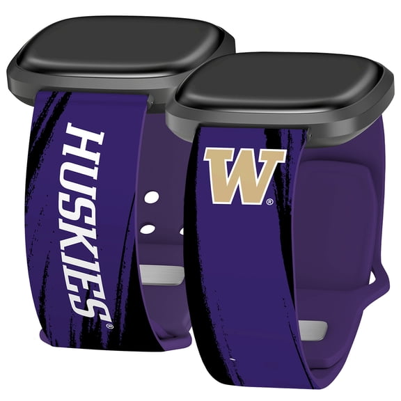 Washington HD Paint Stripe Unisex Watch Band for FitBit Versa 3 & Sense (Long)