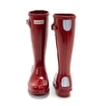 thumbnail image 6 of Hunter Girls Original Gloss Rain Boot, Military Red,1 M US, 6 of 7