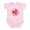 Petal Pink, variant on CafePress - 100% Loved By My Godmother Infant Bodysuit - Baby Light Bodysuit, Size Newborn - 24 Months