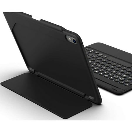 ZAGG - Rugged Book Go Keyboard Folio Case for Apple® iPad® Pro 11" (1st Generation 2018 and 2nd Generation 2020) - Black