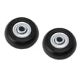 thumbnail image 1 of Mute Rubber Swivel Caster Wheels Replacement Kit,  Rotation, 360 Degree Rotation, Wear , Easy To Install For Suitcase, 1 of 8