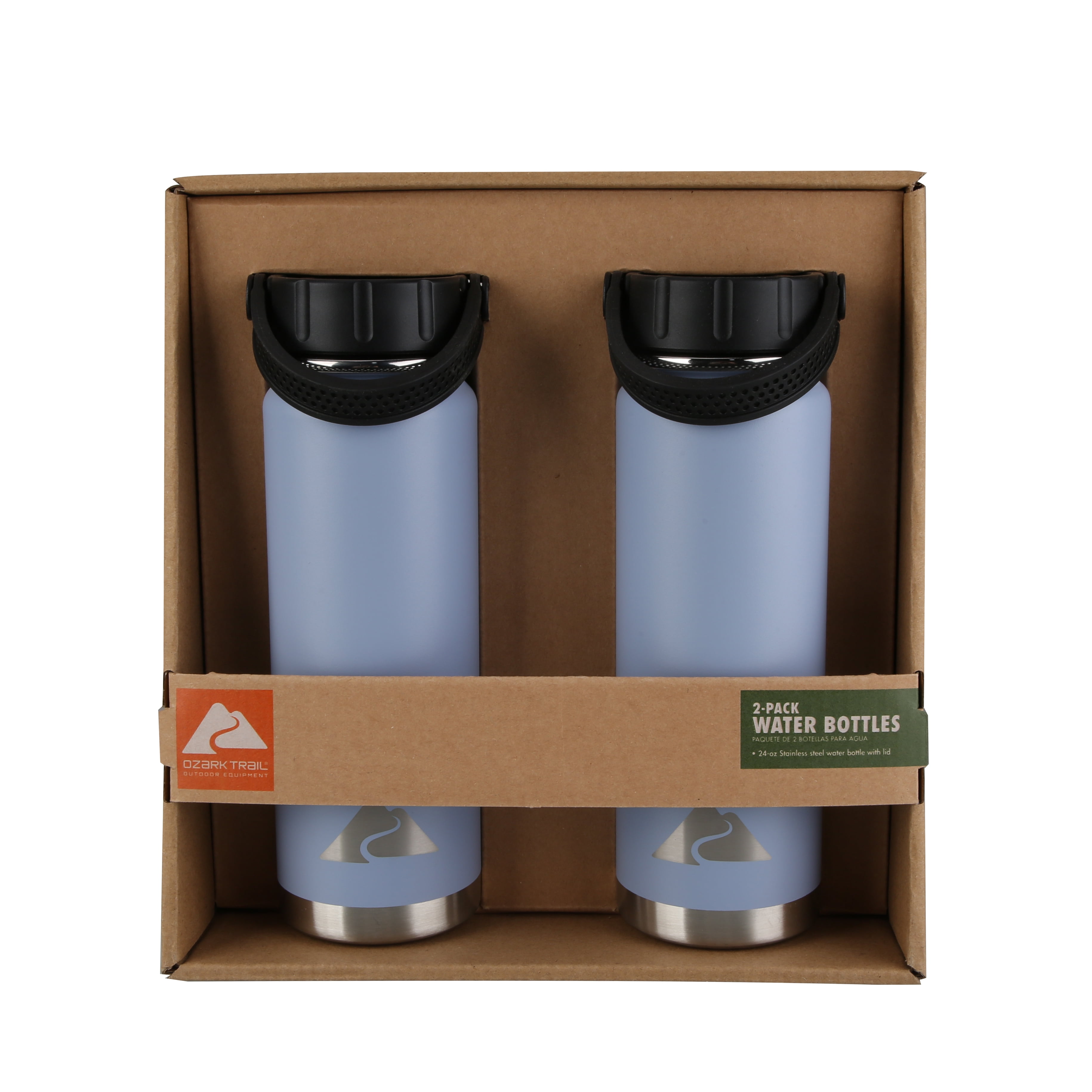 Ozark Trail 24 Ounce Double Wall Vacuum Sealed Stainless Steel Water