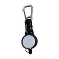 thumbnail image 1 of Almencla Diving Retractor Hanging Hook Torch Holder Compact Quick Release Extension Cord Split for Mountain Climbing Water Sports black, 1 of 8