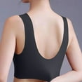 thumbnail image 3 of Zen Chic Bras for Older Women | Womens Seamless Push Up Bra Wireless, Plus Size Comfort Posture Zenchic Underwear for Senior Black 42, 3 of 5