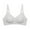 Grey, variant on Bmisegm Comfortable Wireless Bra Women Full Coverage Seamless Soft Support for Everyday Wear and Plus Size Comfort Khaki XXL