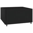 thumbnail image 5 of vidaXL 4 Piece Garden Lounge Set with Cushions Black Poly Rattan, 5 of 5