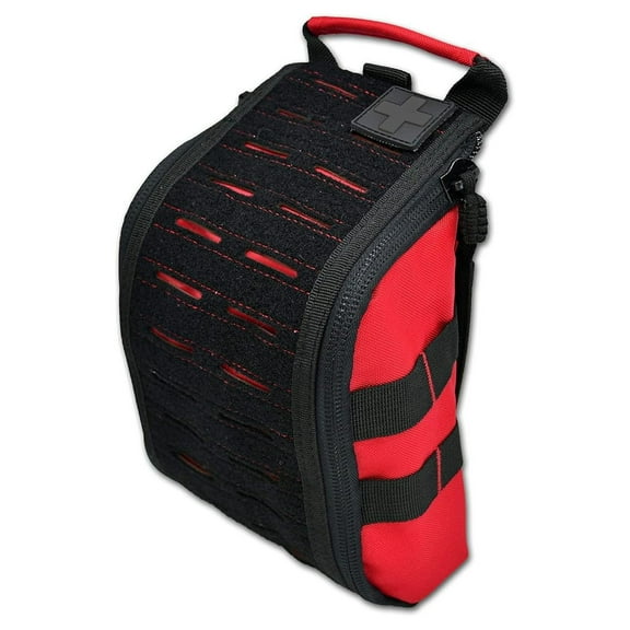 Lightning X Spread Eagle Premium IFAK Accessory Pouch w/Laser Cut MOLLE - RED