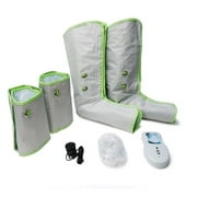 Electric Air Leg Compression Massager Wraps For Foot & Calf Massage with Handheld Controller