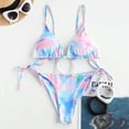 thumbnail image 2 of Swimsuits for Women Women's Tie-Dye Print Bikini, 2 of 7