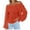 Red, variant on IROINNID Womens Sweater Boat Neck Pullover Sweater Solid Color Leisure Mid-Length Long Sleeve Knitted Sweater