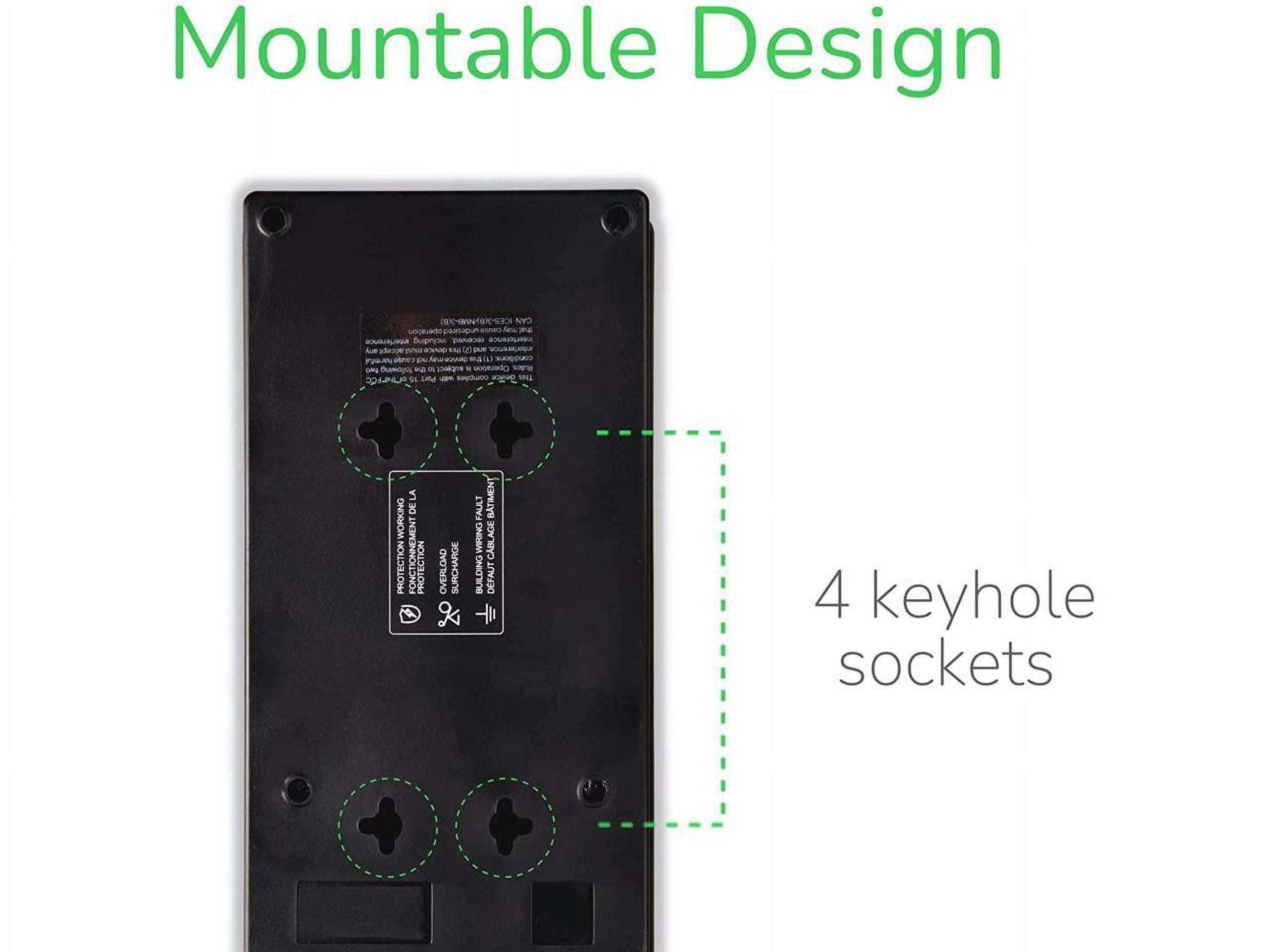 Multiprises APC Essential SurgeArrest 2 Ports USB Noir - SCHNEIDER