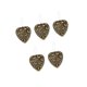 thumbnail image 5 of Kit de 5 enhebradores de agujas, herramientas manuales, manualidades de metal, organizador con forma de corazón, costura Cobre, 5 of 9
