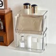 thumbnail image 4 of unbranded 2Ud Caja De Almacenamiento Transparente Para Escritorio Con Asa Y Apilable, 4 of 8