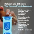 thumbnail image 4 of Nuesta Pets Deodorizing Wipes, Dog Cleansing Wipes, Puppy Grooming, Unscented, 80 Count, 4 Pack, 4 of 7
