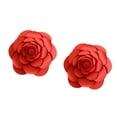 thumbnail image 4 of Youkk 2pieces Personalize Wedding Decor With DIY Simulated Flowers And Wide Range Of Applications 20cm wine red 2pcs 5Set, 4 of 6