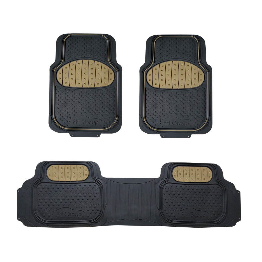 Fh Group Heavy Duty Trimmable Touchdown Floor Mats Beige