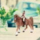 thumbnail image 5 of Figura animal, simulación en miniatura, colección de caballos marrones, juguetes modelo, simulación en miniatura, caballo marrón, ingeniería de precisión, 5 of 7