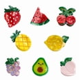 thumbnail image 4 of Internet Celebrity Taking Photo Side Bangs Hair Claw with Mini Fruit Shape Hair Catch for Woman Teens Braids Side Bangs, 4 of 13