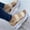 Gold, variant on Platform Sandals for Women Summer Open Toes Breathable Ankle-Strap Backless Wedge Shoes Comfortable Anti Slip Adjustable Buckle Light Sandals
