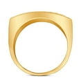 thumbnail image 2 of Pompeii 3Ct Diamond Men's Pave Anniversary Wedding Ring in 10k Yellow Gold (H,I1-I2), 2 of 6
